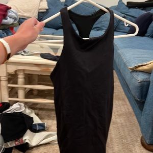 Lululemon racerback tank with built in bra and back cutout